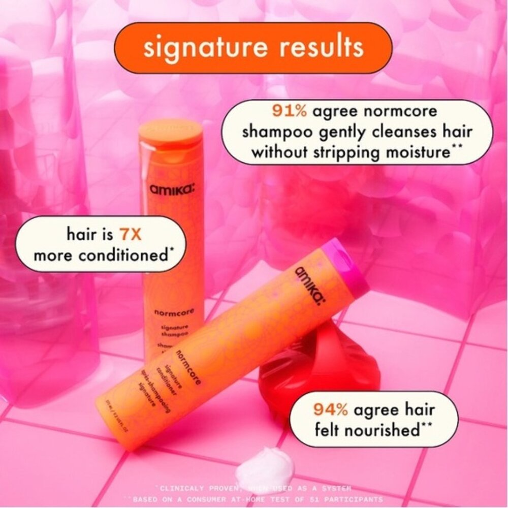 Amika Normcore Shampoo & Conditioner DELUXE SAMPLES